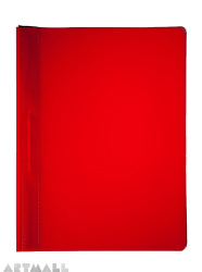 5718- Report file A4, red color