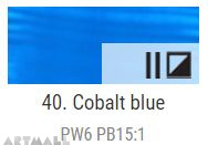A'KRYL Satine, Cobalt blue 100 ml