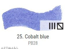 Dry watercolour cubes 1,5 ml, Cobalt blue