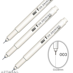 Technical pen For Drawing Brush 1, black