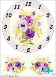 Dial with Forgetmenotes