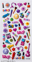 Stickers "Love music"