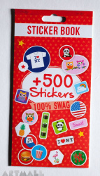 Sticker book +500 Swag