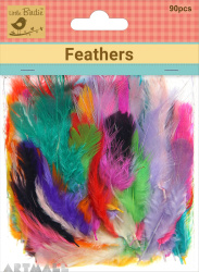 Feathers Assortments 90pcs assortes colours