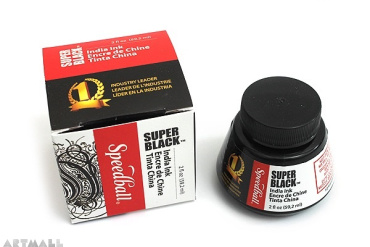 Super Black India Ink 2 oz.