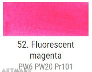 A'KRYL Fluorescent color, Magenta 100 ml