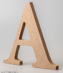 Wooden Letter "A"