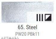 A'KRYL Iridescent, Steel 100 ml