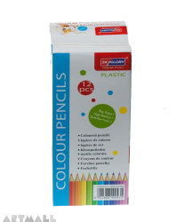 Colour pencils box (12 pcs )