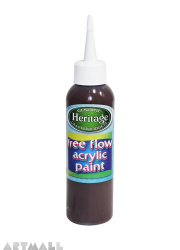 Free Flow Acrylic 120 ml Dark Brown