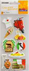 3D Stickers "Rome"