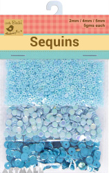 Sequins Blend Blue 15Gms