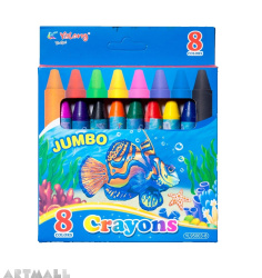 95003-8- "Jumbo Crayons" 8 color