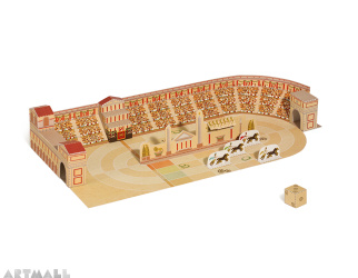 Circus Maximus Paper Toy