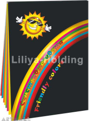 Colored Paper folder "Friendly Colors"