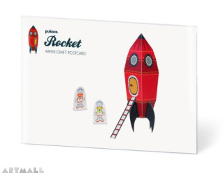 Rocket Postcard