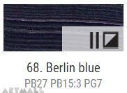 Oil for ART, Berlin blue 20 ml.
