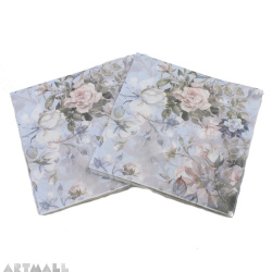 Paper napkins for decoupage "Tea Roses"