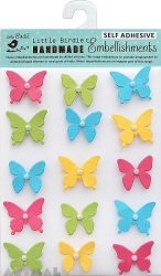 Pearl Butterfly Candy Crush 15 Pc