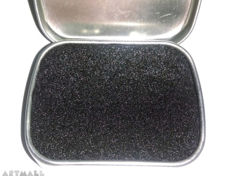 Black ink pad for stamping