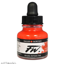 29.5 ML FW INK FLUORESCENT RED