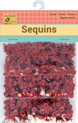 Sequins Blend Red 15Gms