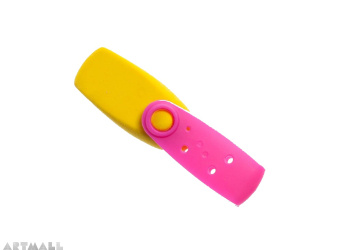 90013- Foldable eraser, yellow
