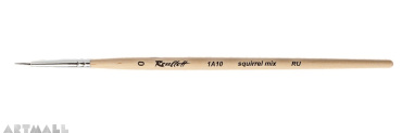 Round brush, squirrel mix synthetic, №0