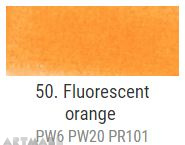 A'KRYL Fluorescent color, Orange 100 ml
