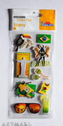3D Stickers "Rio De Janeiro"