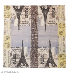 Paper napkins for decoupage "Paris"