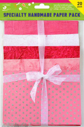 Specialty Paper Stock Pink  20Pc