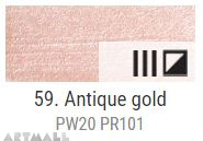 A'KRYL Iridescent, Antique gold 100 ml