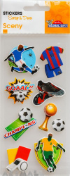 3D Stickers "Champions"