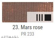 EXTRA Oil paint , Mars rose, 20 ml