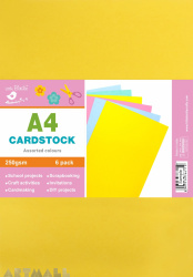 A4 Cardstock 6 pcs