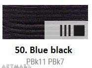 Oil for ART, Blue  black 60 ml.