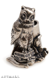 Metal alloy penstand OWL
