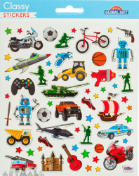 Stickers "Toys for Boys"