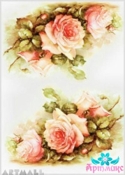 Pastel roses № 1