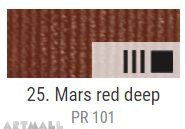 EXTRA Oil paint , Mars red deep, 20 ml