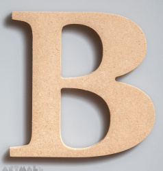 Wooden Letter "B"
