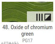 MAXI ACRIL gloss, Oxide of chromium green, 60 ml