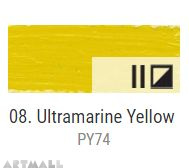 Oil for ART, Ultramarine yellow 20 ml.