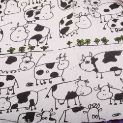 Paper napkins for decoupage "Funny Cows"