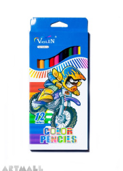 77006-12 color pencils, blue