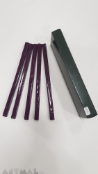 Box 10 wax sticks color Violet