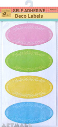 Bloom Circle Sticker Multi 4Sheet