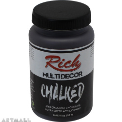 CHALKED ACRY.PAINT-250ML - CHOCOLATE