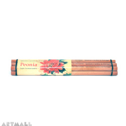Scented pencils, Peonia. 6 pcs